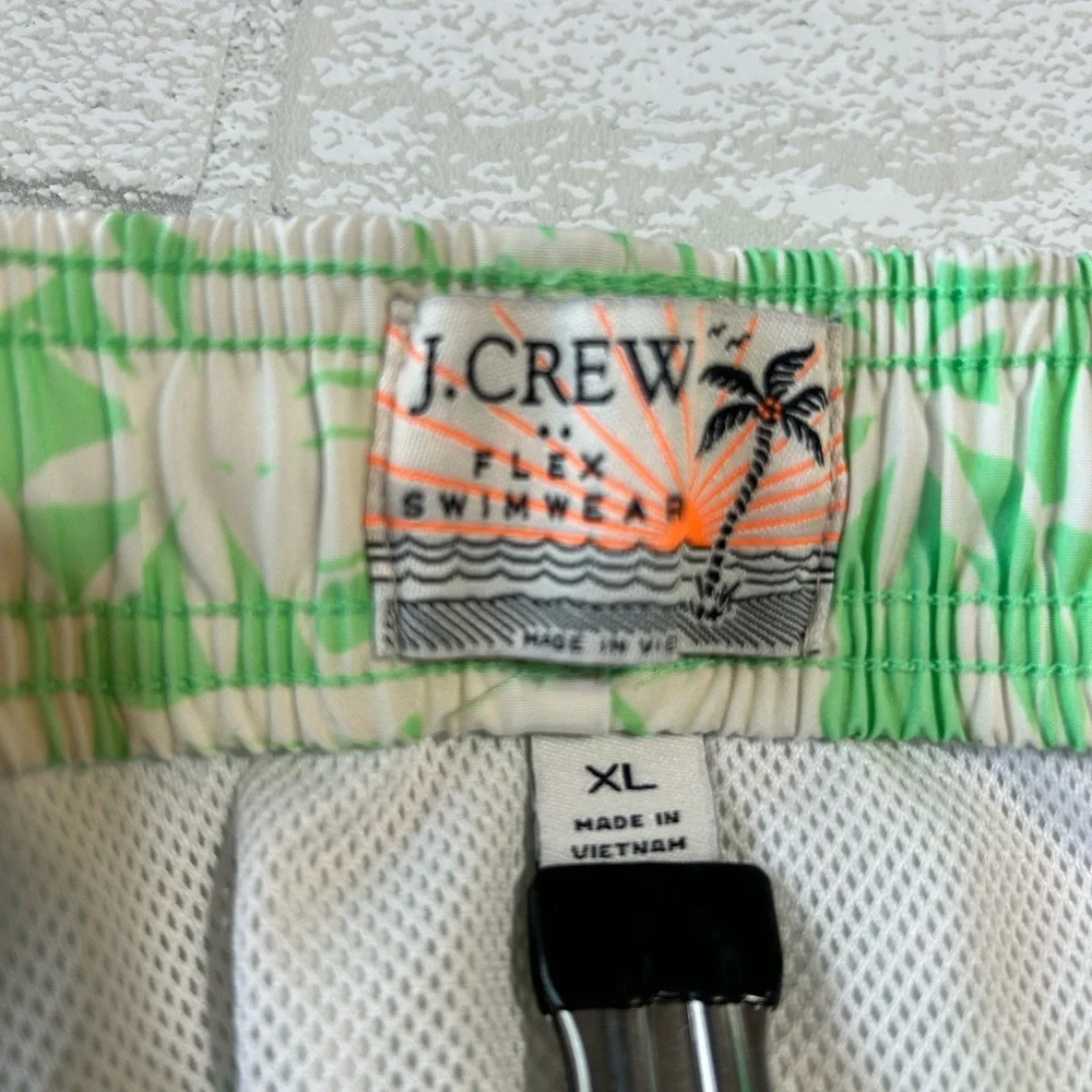 J. Crew Floral Swim Shorts